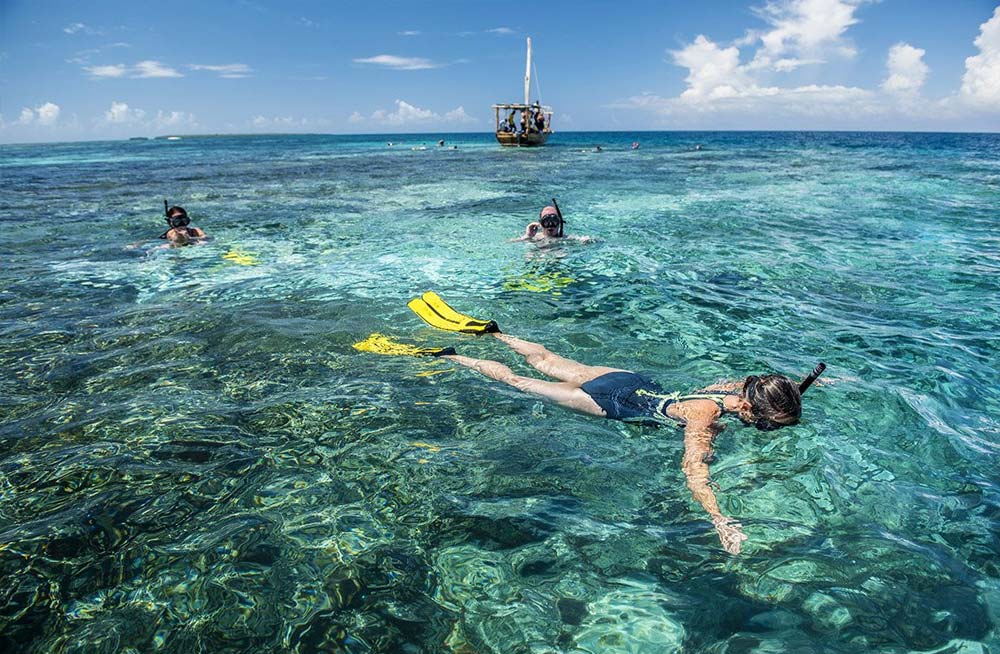 Mchanga Zanzibar - Snorkeling in Mnemba